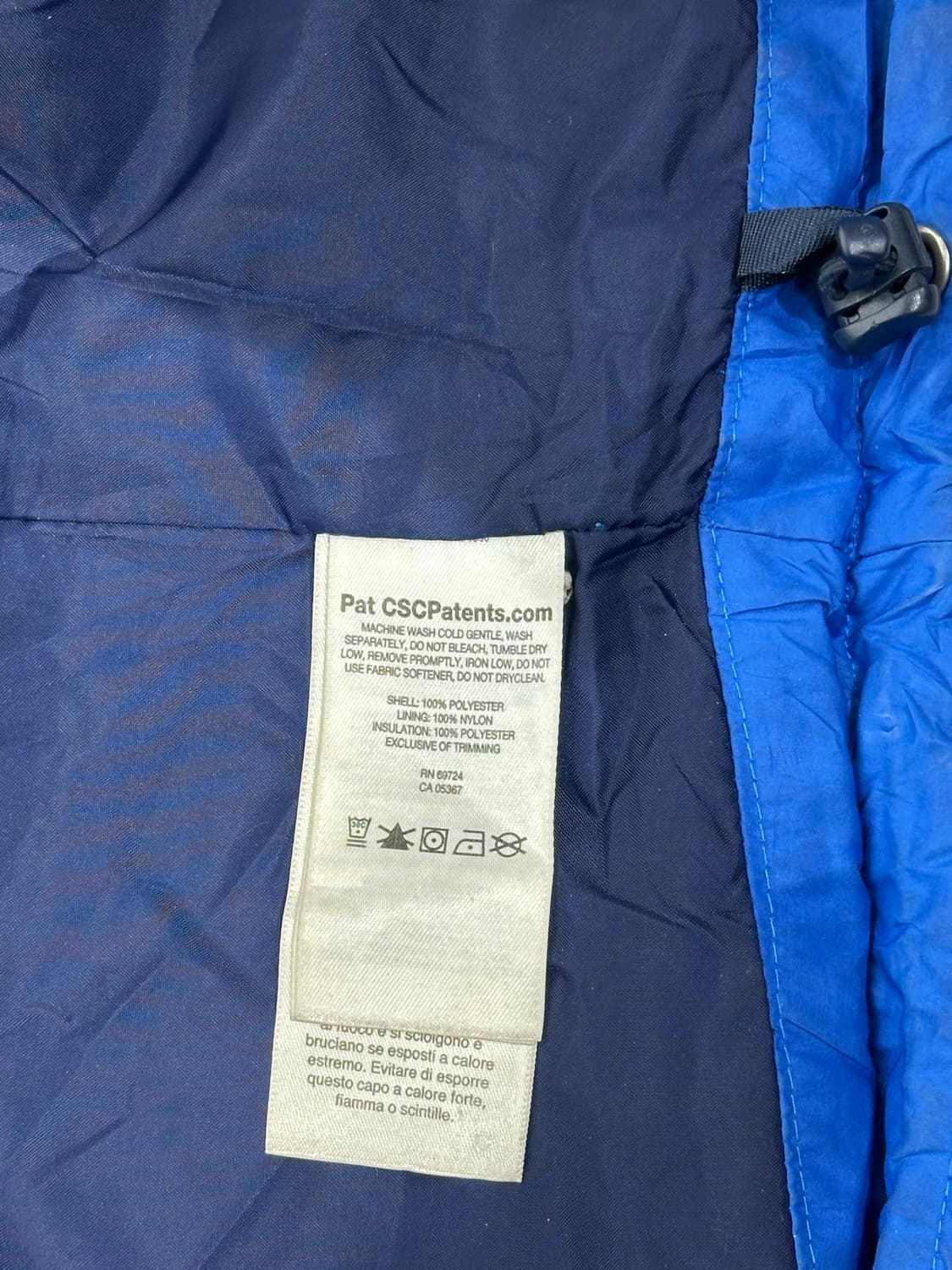 컬럼비아 블루 바람막이 자켓 S 상품이미지8