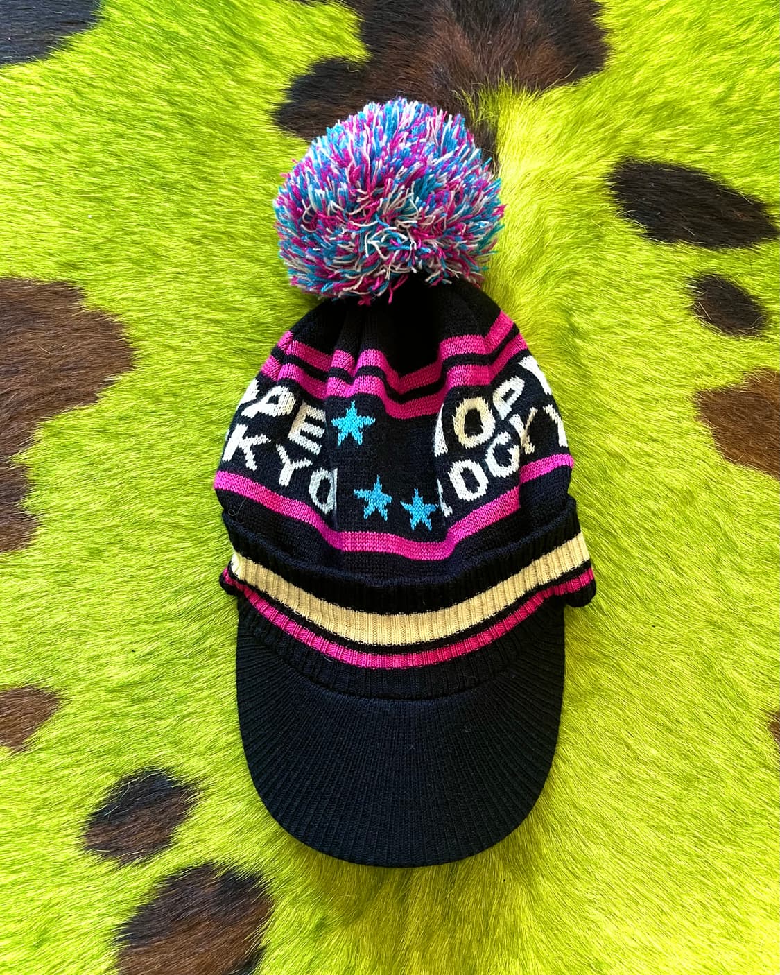 90-00s Candy Soda Harajuku Star Knit Cap 상품이미지3
