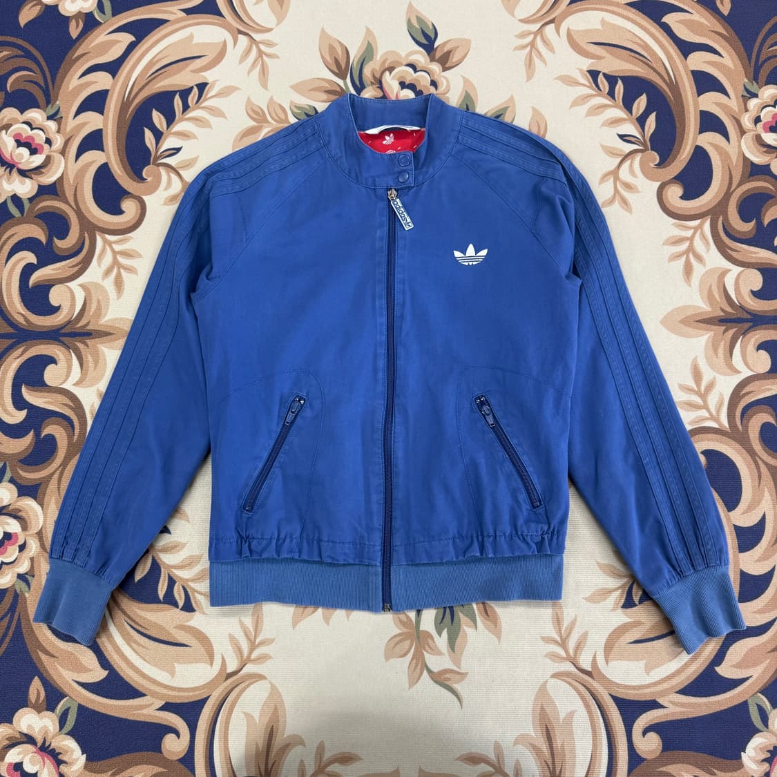 (우먼즈M)00s 아디다스 Adidas 슈퍼걸 코튼 자켓(블루) 상품이미지1