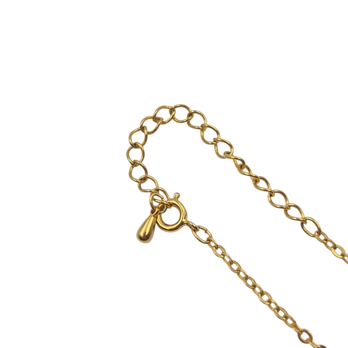 70s 프랑스 리모지 엔틱 캐슬 하트 도자기 목걸이 상품이미지3