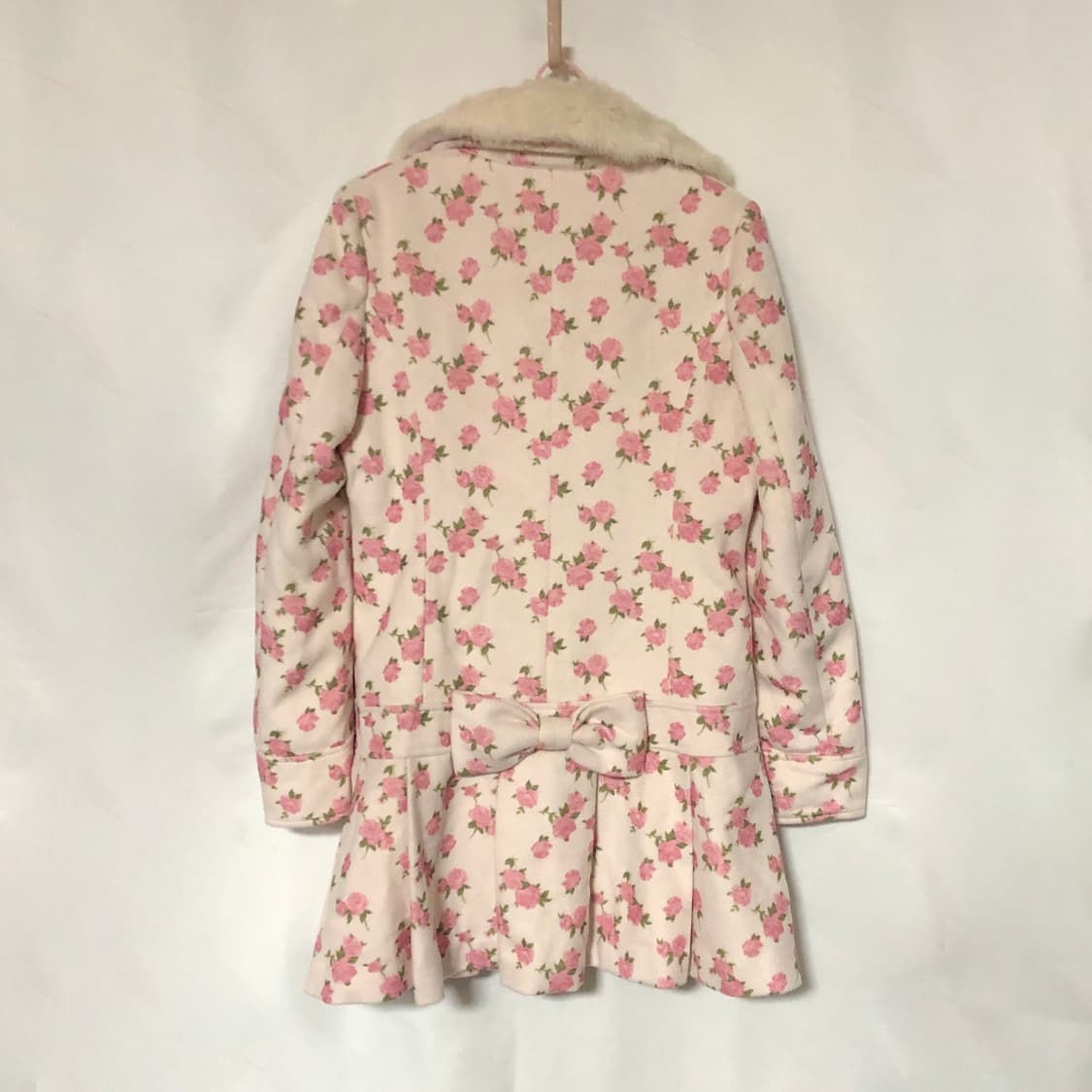 디어리 꽃무늬 코트 핑크 플로랄 deary 상품이미지9