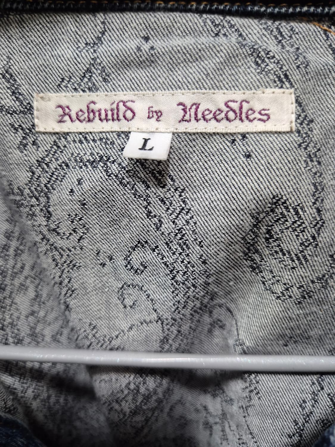 리빌드바이니들스 리버시블 청자켓 [L] 상품이미지5