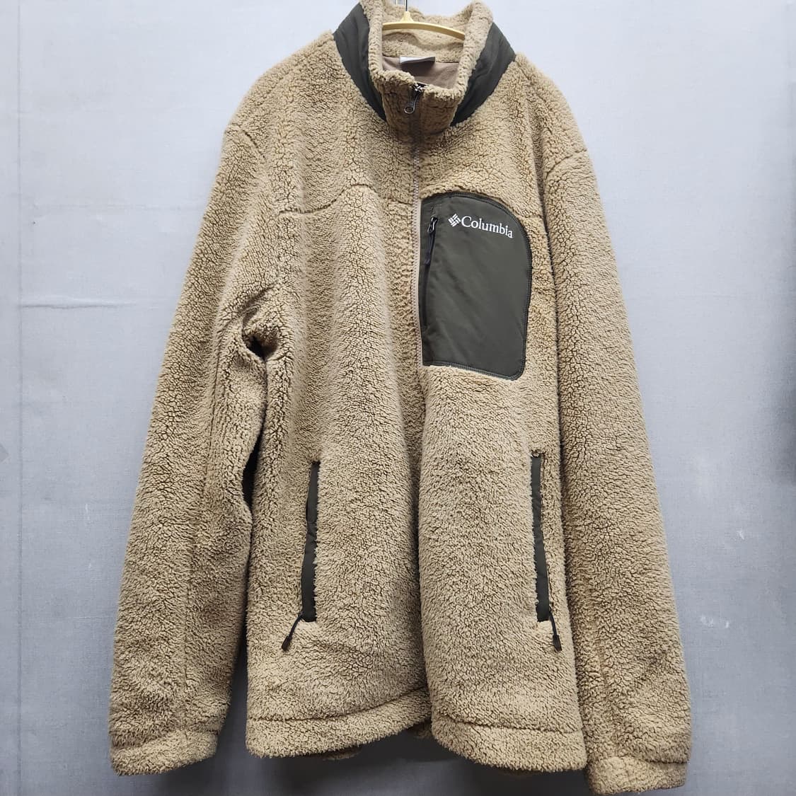 콜롬비아 플리스 빅포켓 집업 XL 상품이미지1