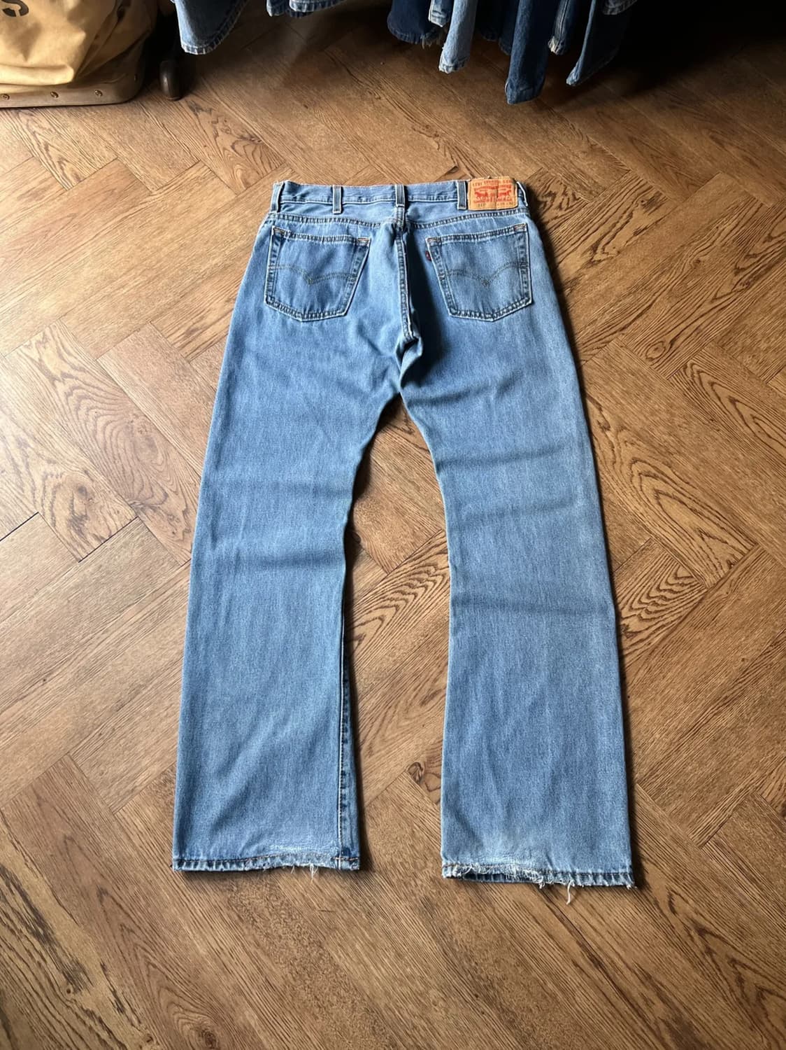 [33]리바이스 517 미디엄블루 플레어진 F5 상품이미지1