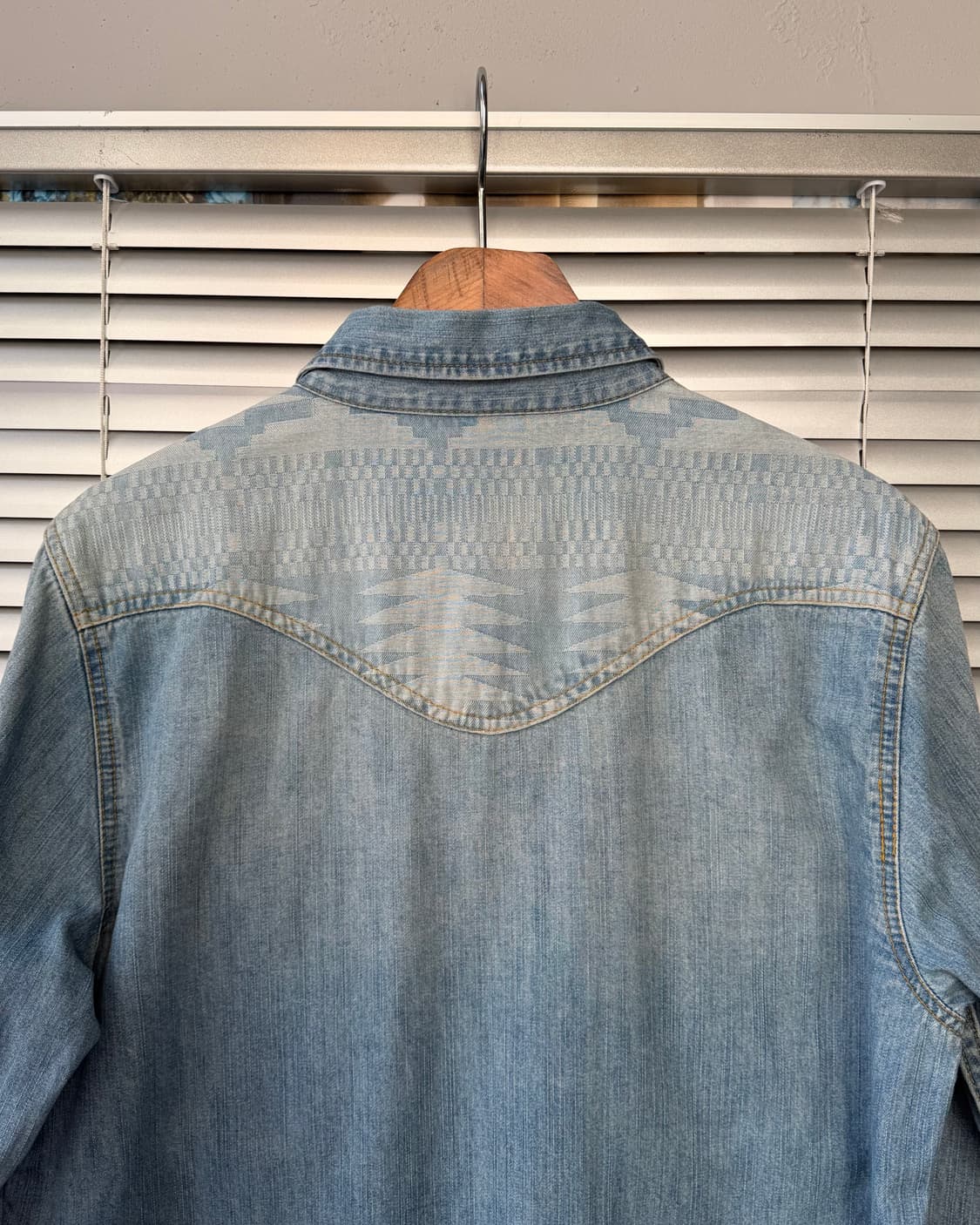 Indian Motorcycle western denim shirt 상품이미지6