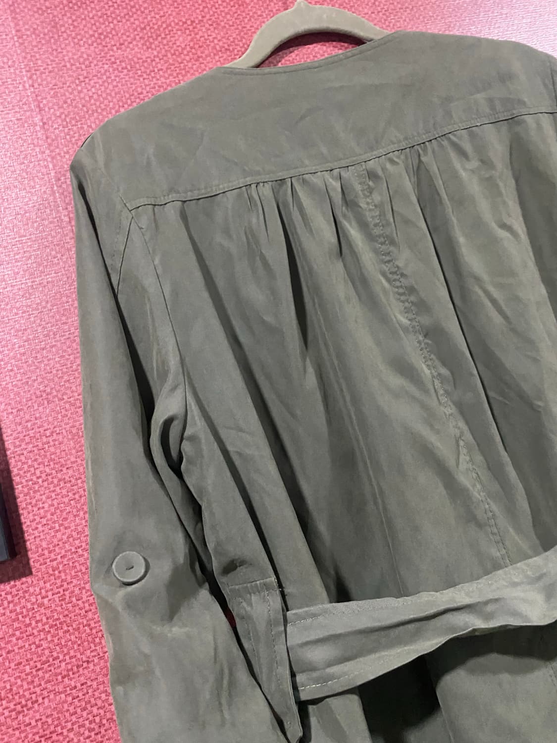 Anais 카키색 트렌치 코트55 상품이미지8