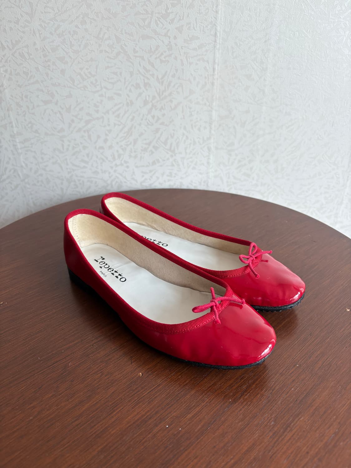 레페토 레드 플렛슈즈 상품이미지2