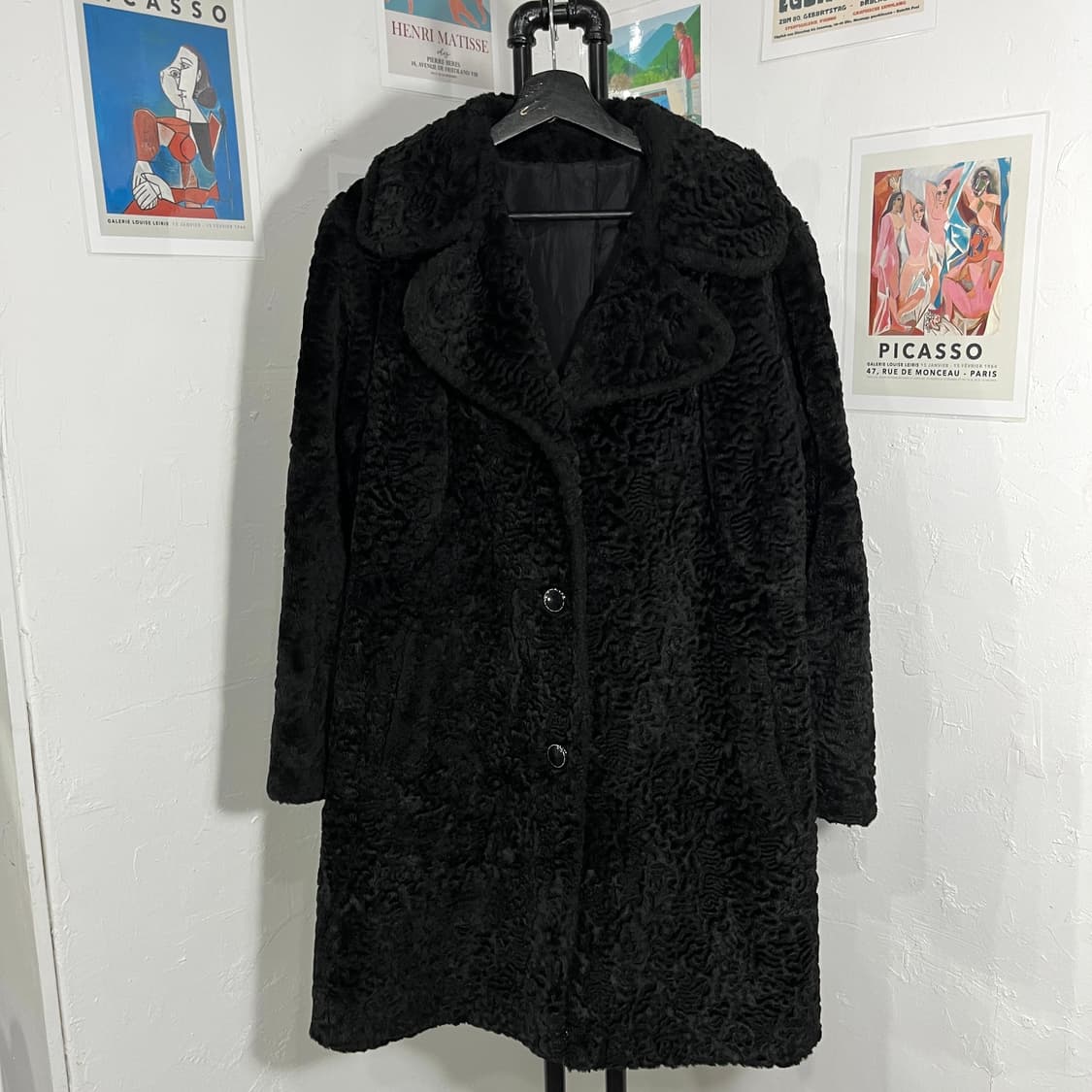 카라 퍼 코트 상품이미지1