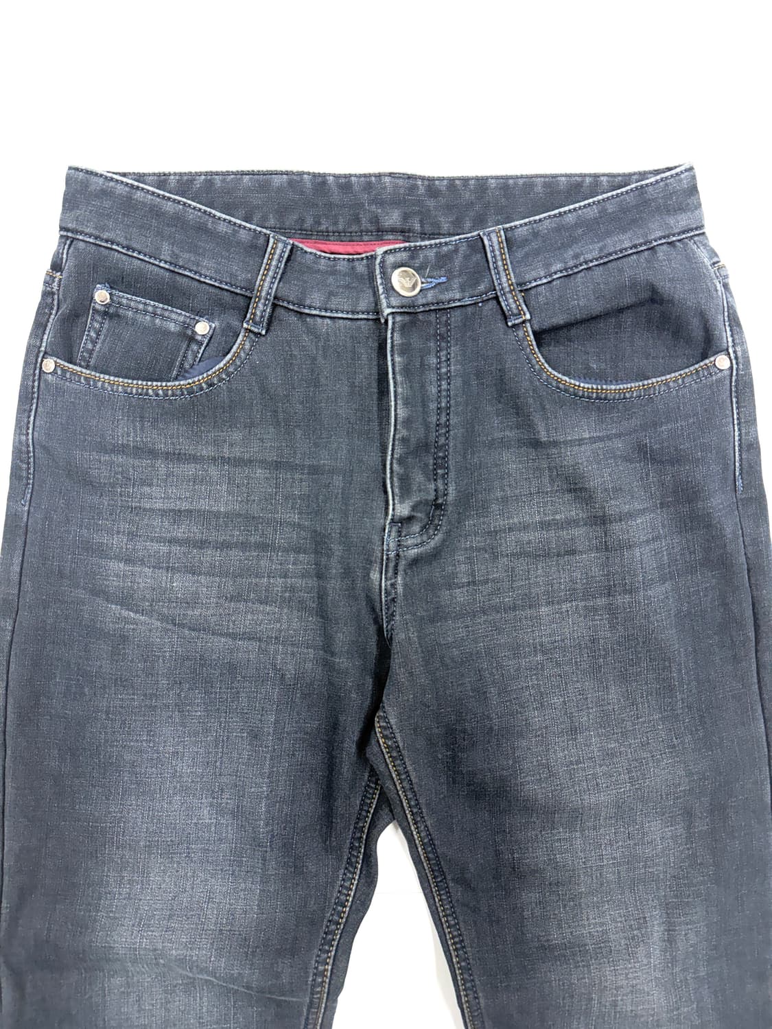 ITIERRE 이띠에르 아르마니 슬림 스트레이트 데님 팬츠 상품이미지2