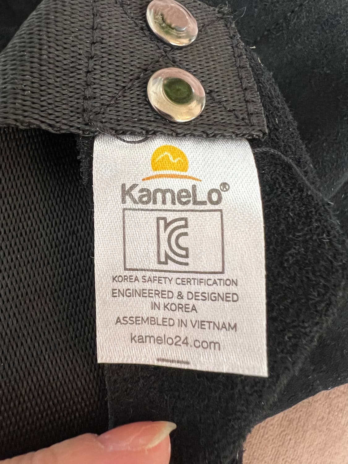 카멜로 kamelo 블랙 프리미엄 스웨이드 앞치마 캠핑앞치마 상품이미지8