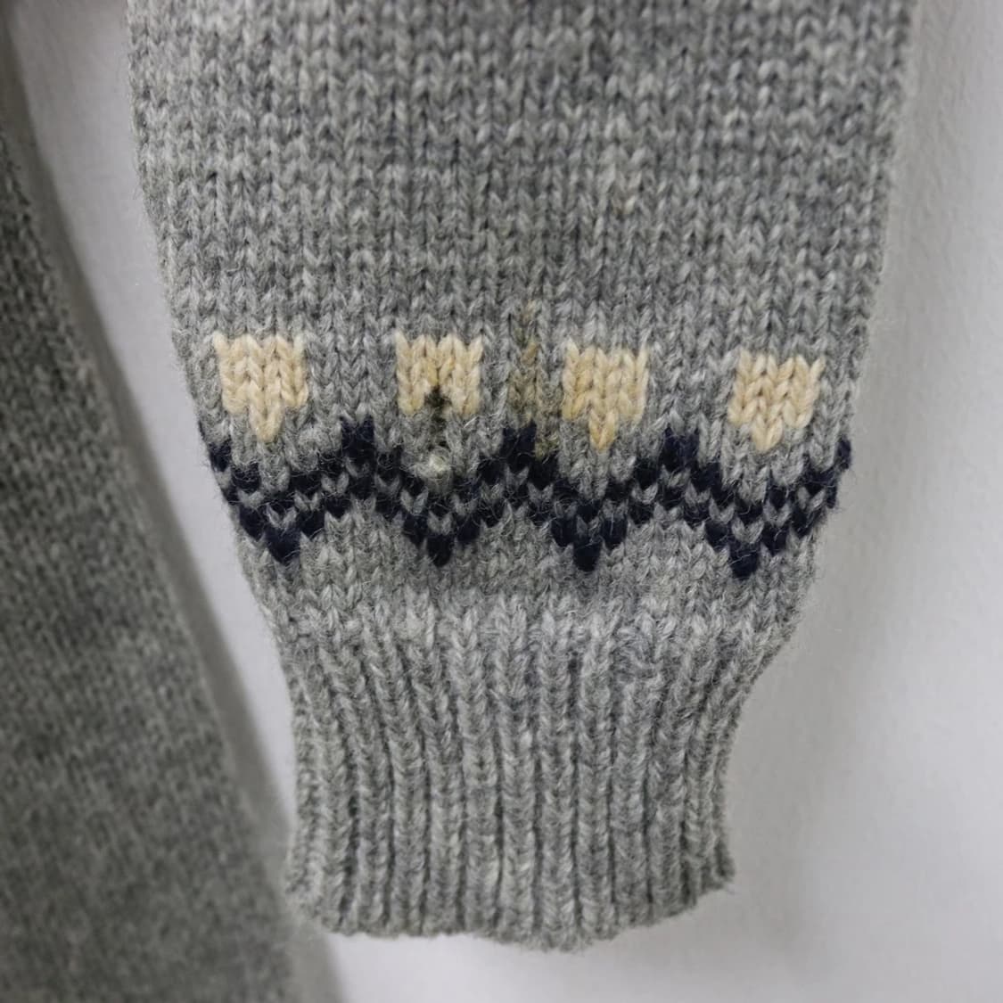 울리치 그레이 노르딕 울 니트 60226 상품이미지6