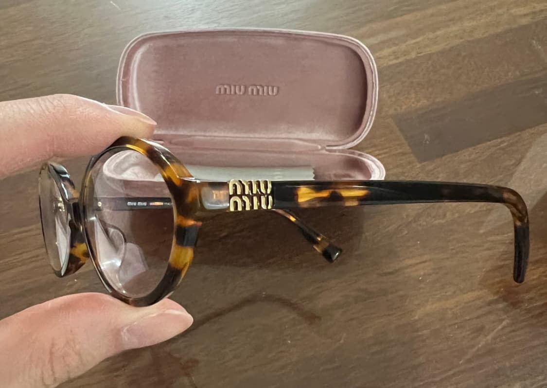 미우미우 리가드 안경 (아시안핏) 상품이미지3