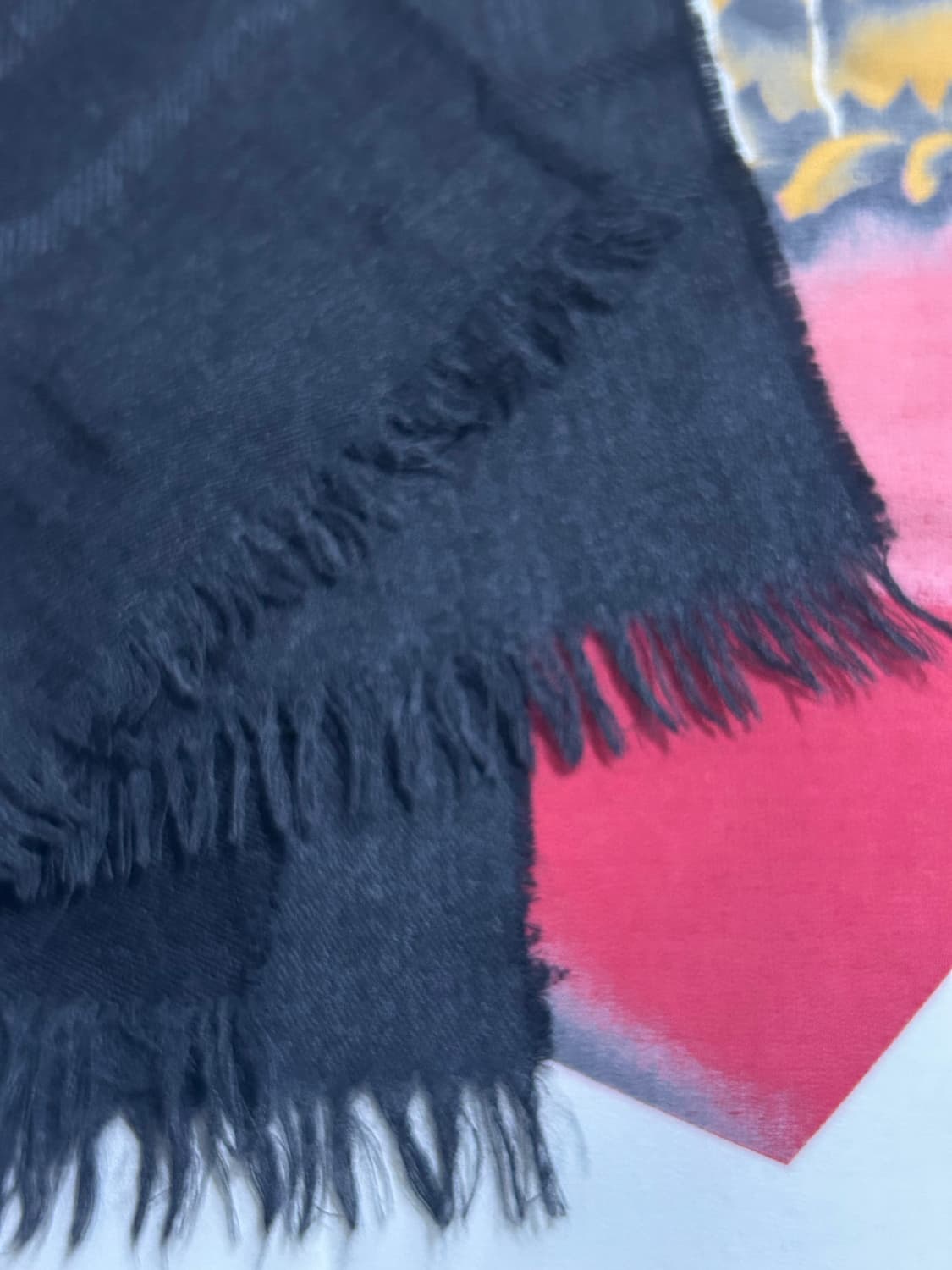 발렌티노 블랙 머플러 상품이미지6