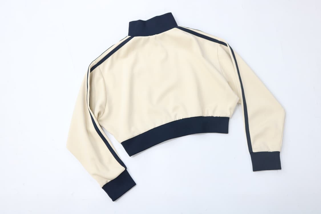 GRL 그레일 빈티지 하프 집업 크롭 트랙 자켓 (F) 상품이미지5
