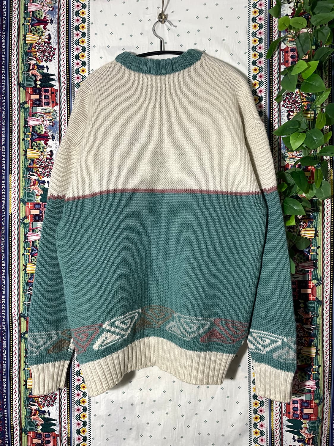 italy old fila wool sweater 상품이미지2