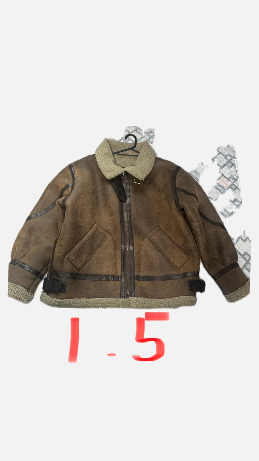 브라운 무스탕 상품이미지1