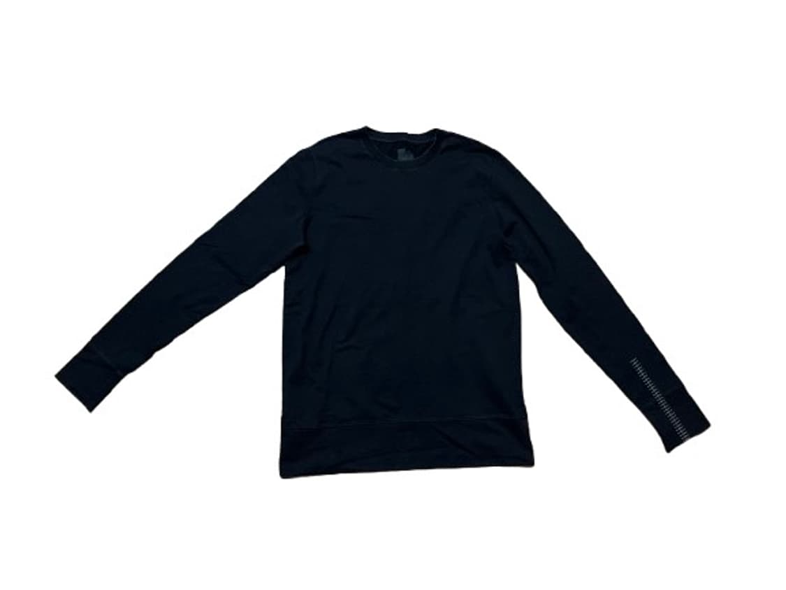 Thom/Krom washed out black crew neck ls 상품이미지2