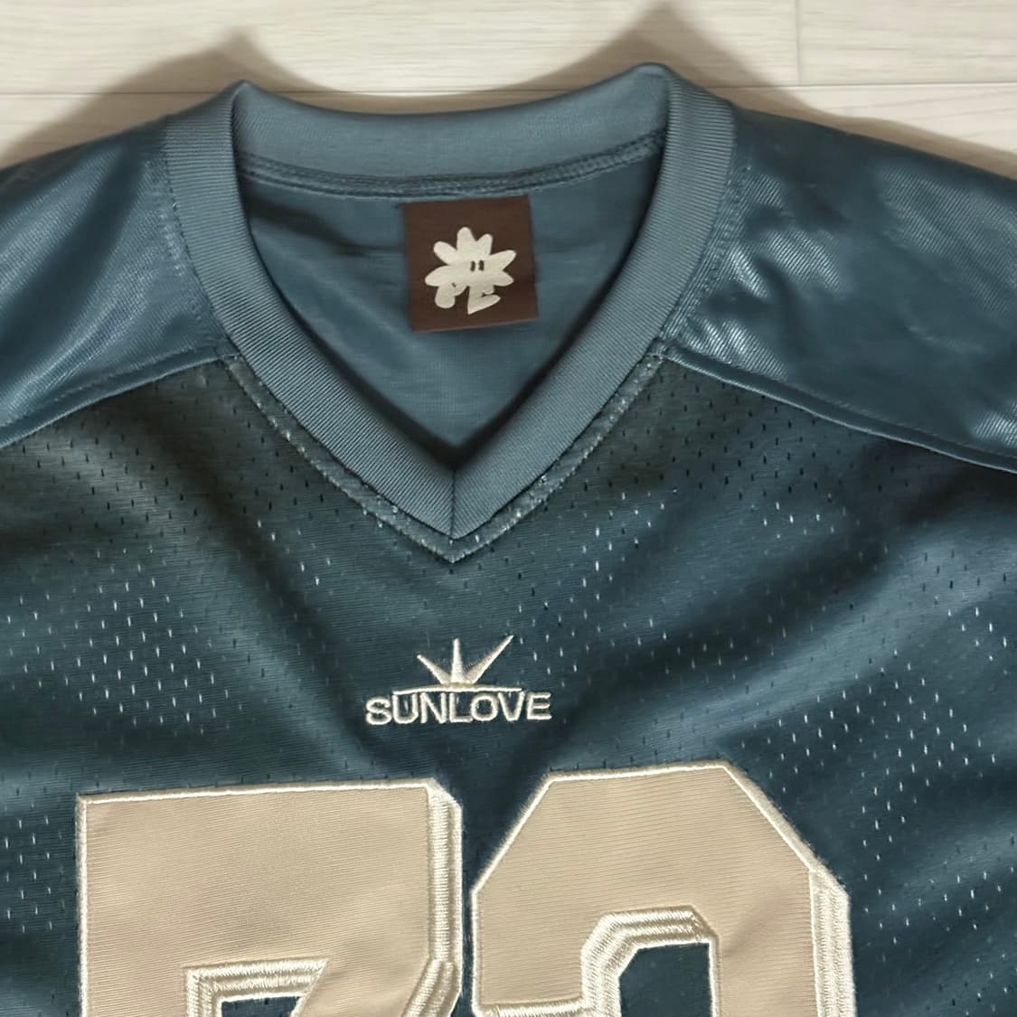 썬러브 럭비 메쉬 티 상품이미지2