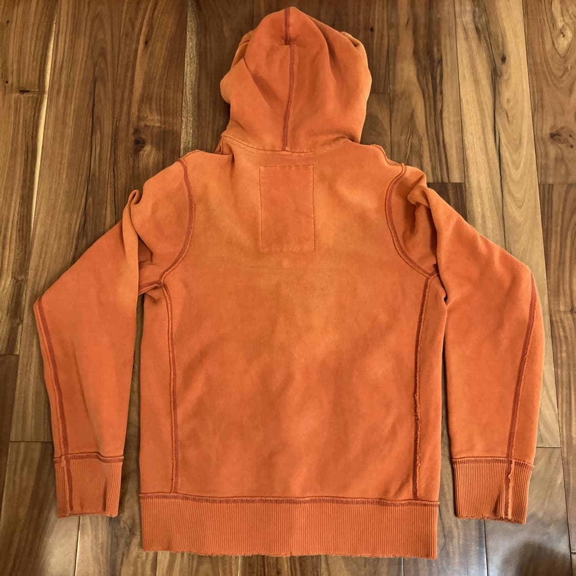 아베크롬비 앤 피치 오렌지 패치 후드 집업 상품이미지10