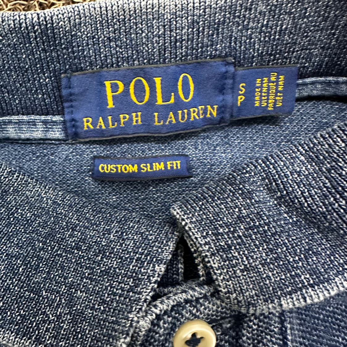 POLO 폴로 랄프로렌 워시드 카라티 반팔티셔츠 S 상품이미지3