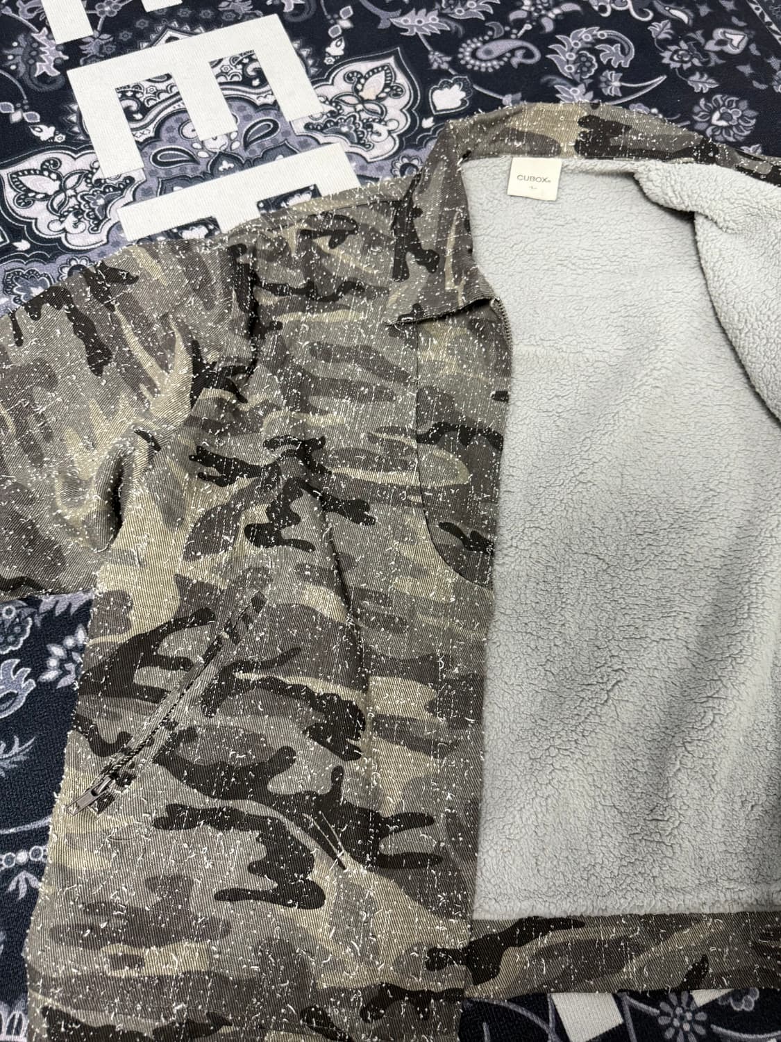 Cube 카모 워크자켓 상품이미지3