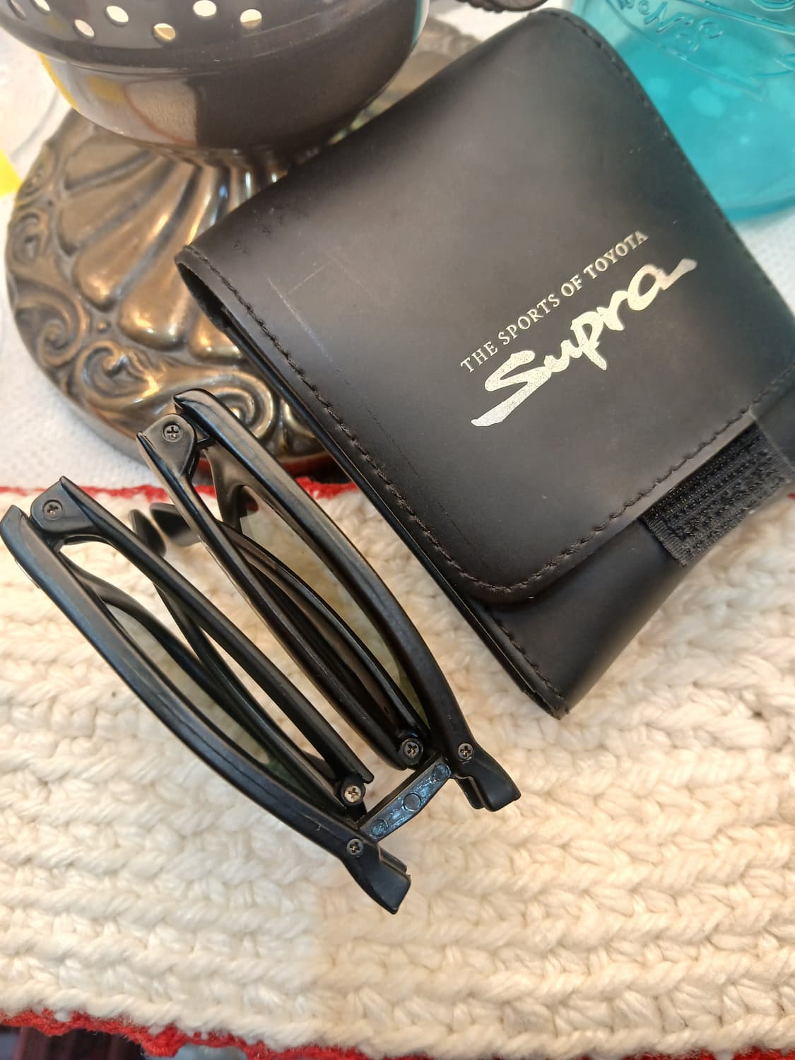 90s 빈티지 TOYOTA SUPRA 접이식 선글라스  상품이미지3