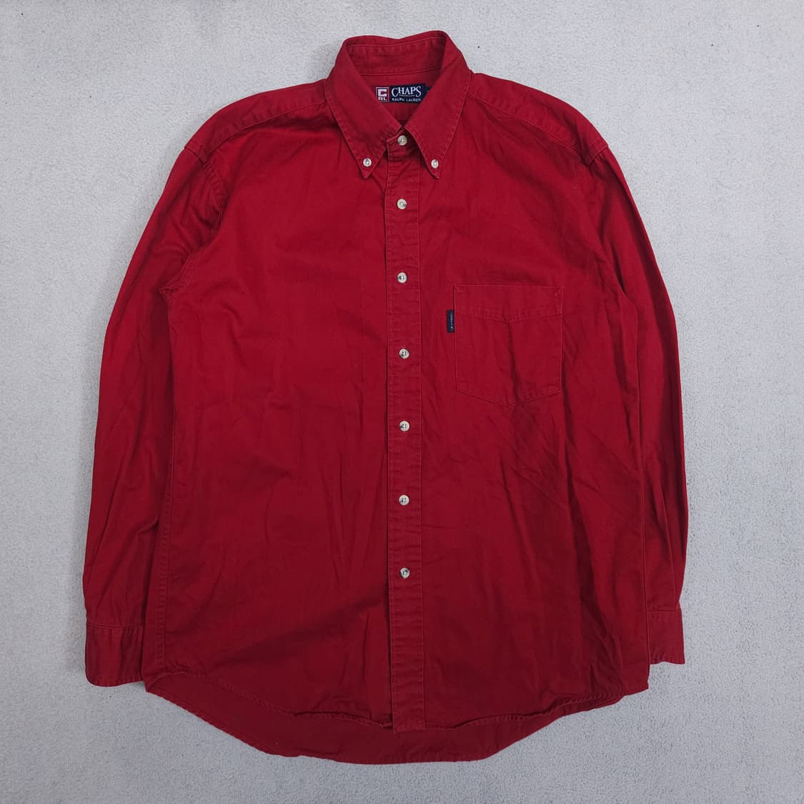 90~00s 챕스 랄프 로렌 옥스포드 셔츠 M 상품이미지2