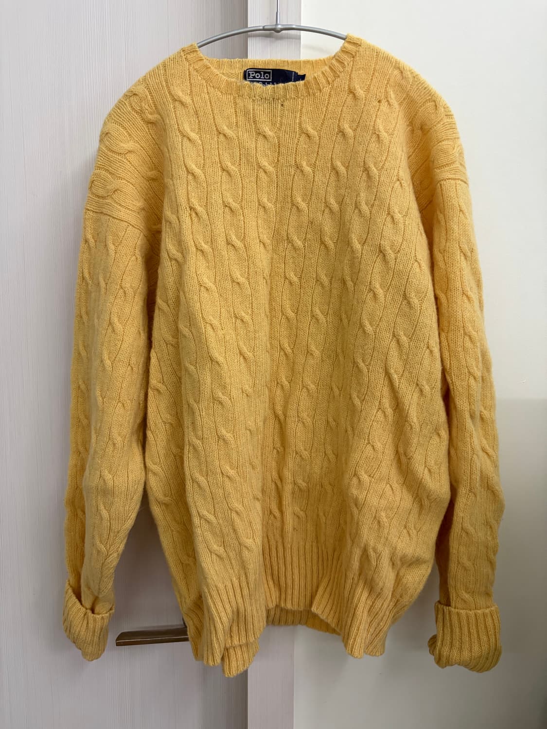 폴로 랄프로렌 100% 울니트 남성 라지 상품이미지1