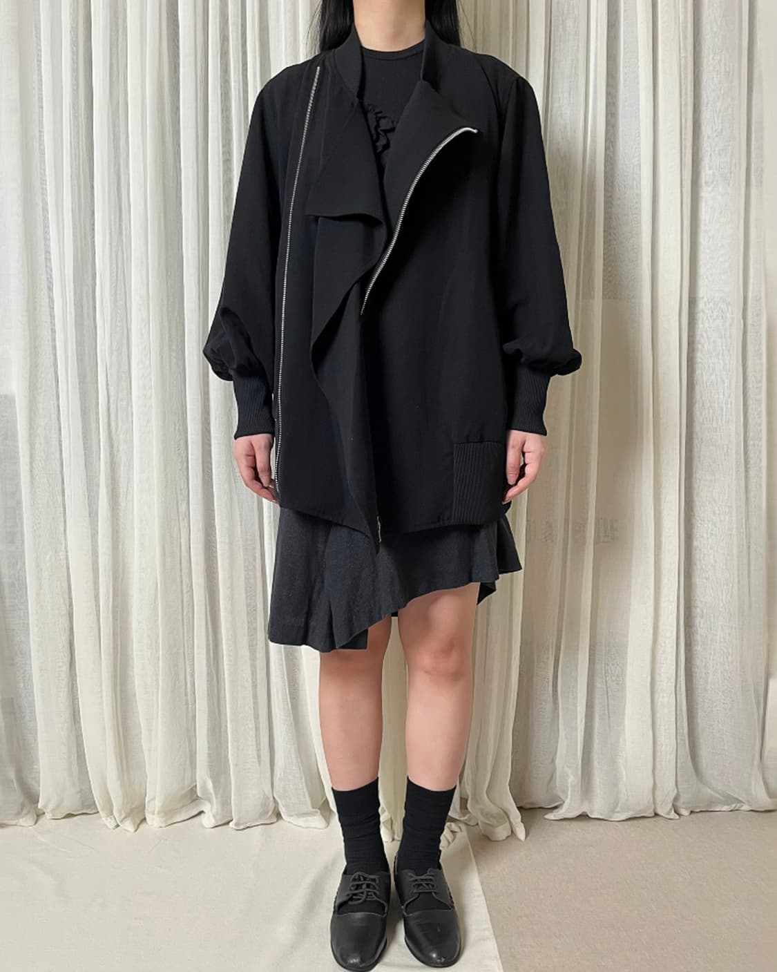 요지야마모토 리미 후 기모노 봄버 자켓 limi feu 블루종 상품이미지8