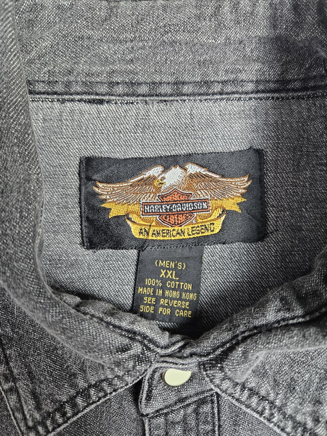 할리데이비슨 블랙데님셔츠 ( 2XL ) / 9374 상품이미지6