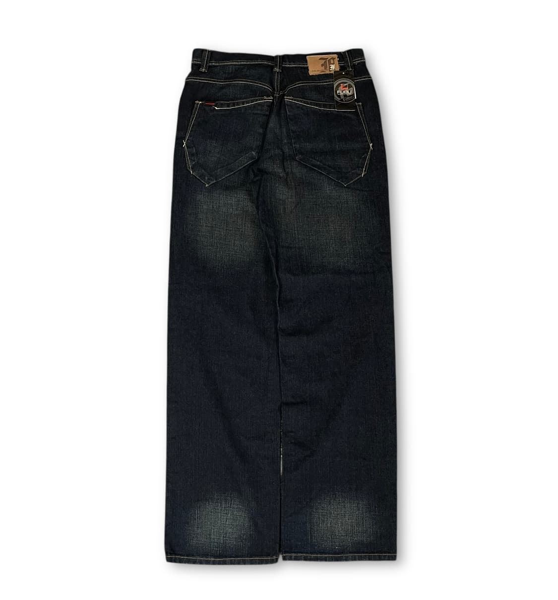 [새상품] (32) 후부 진청 스티치 데님 팬츠 상품이미지2