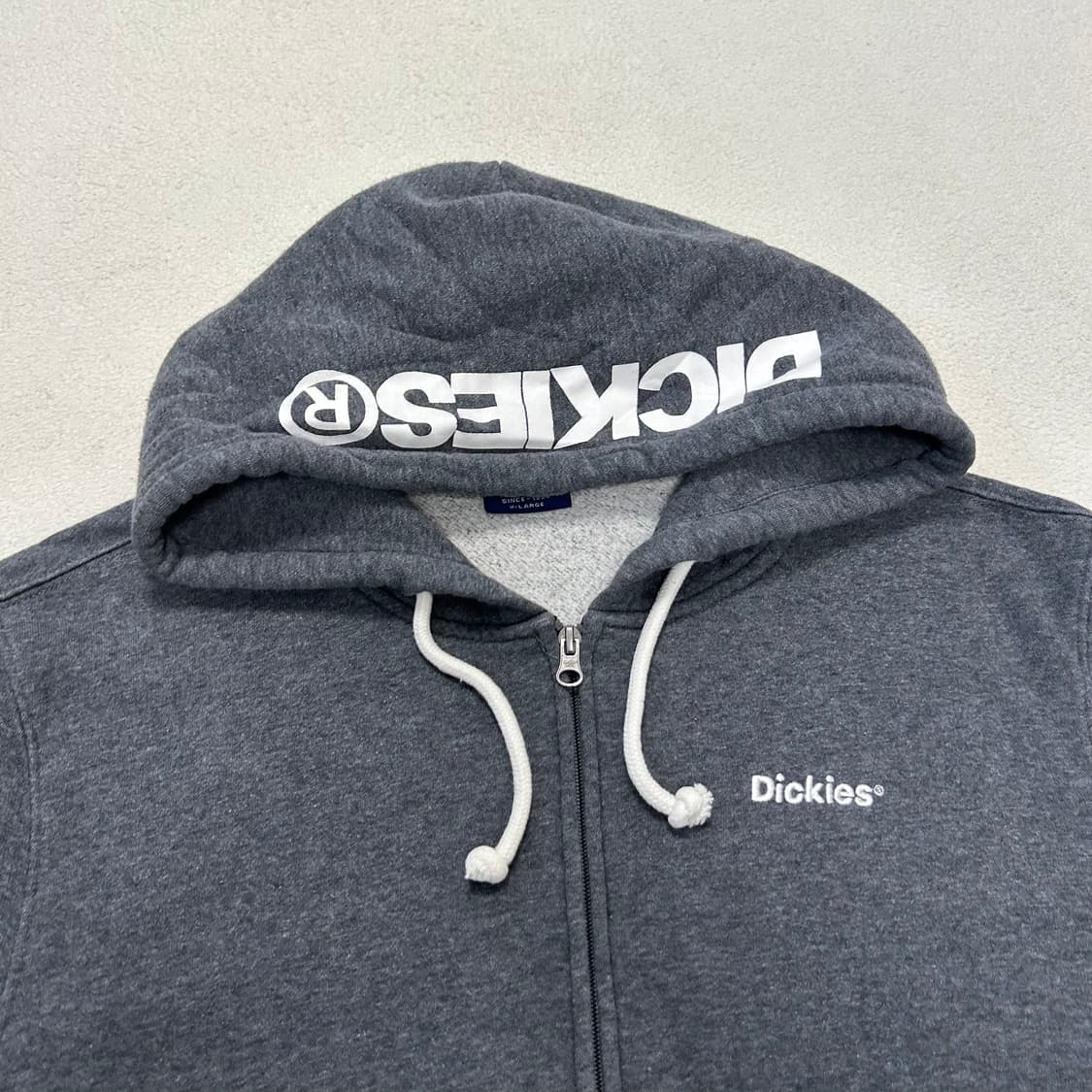Dickies gray hood zip-up 상품이미지5