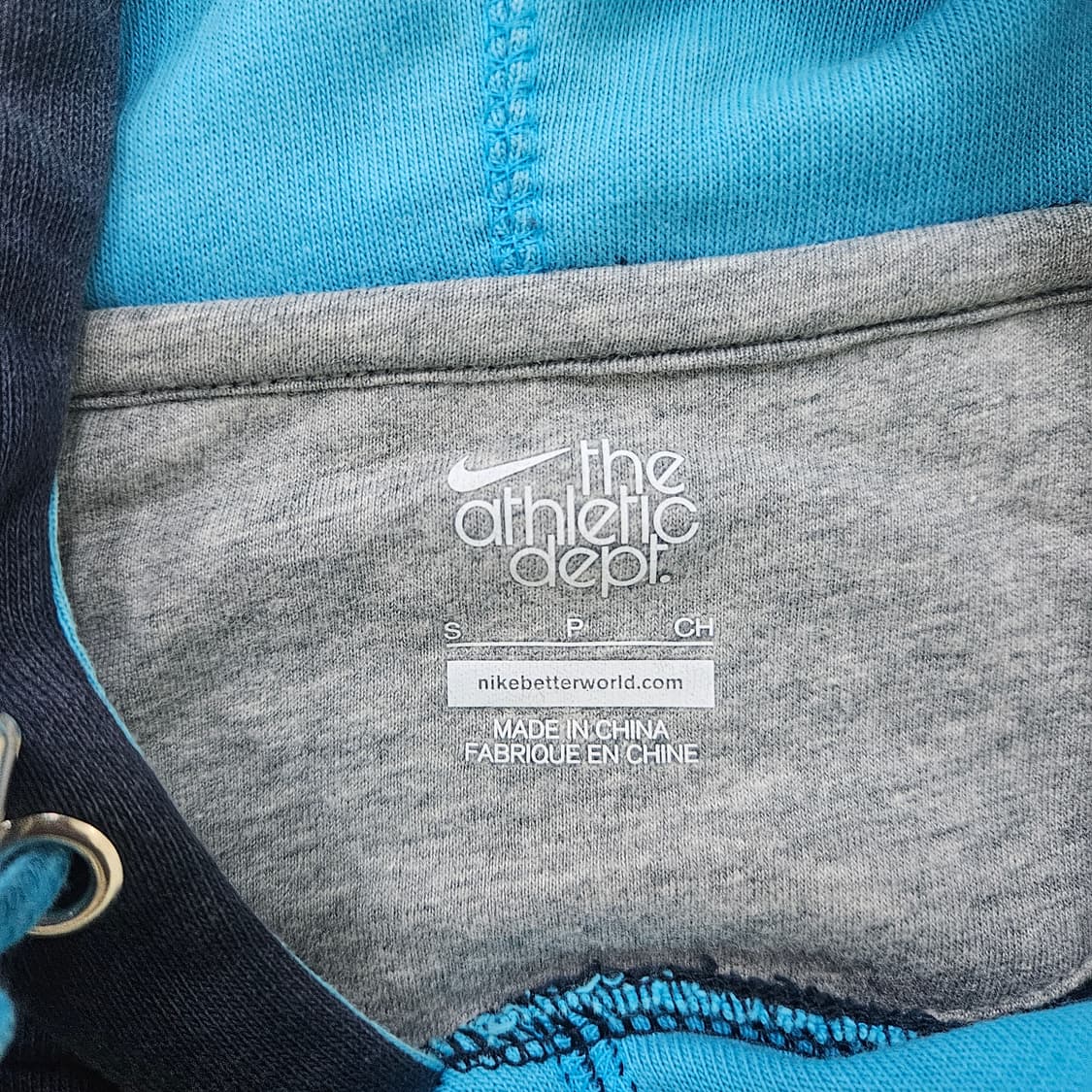 S 나이키 여성 네이비 컬러 후드티 0303Y 상품이미지3