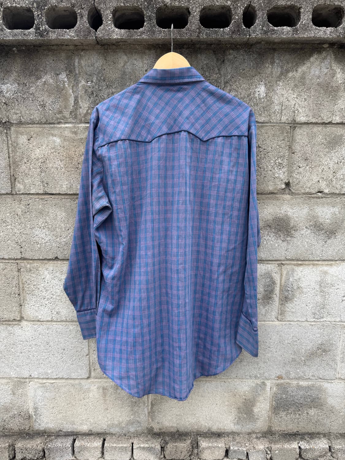 90s 리바이스 빈티지 체크 웨스턴 셔츠 xl 상품이미지2
