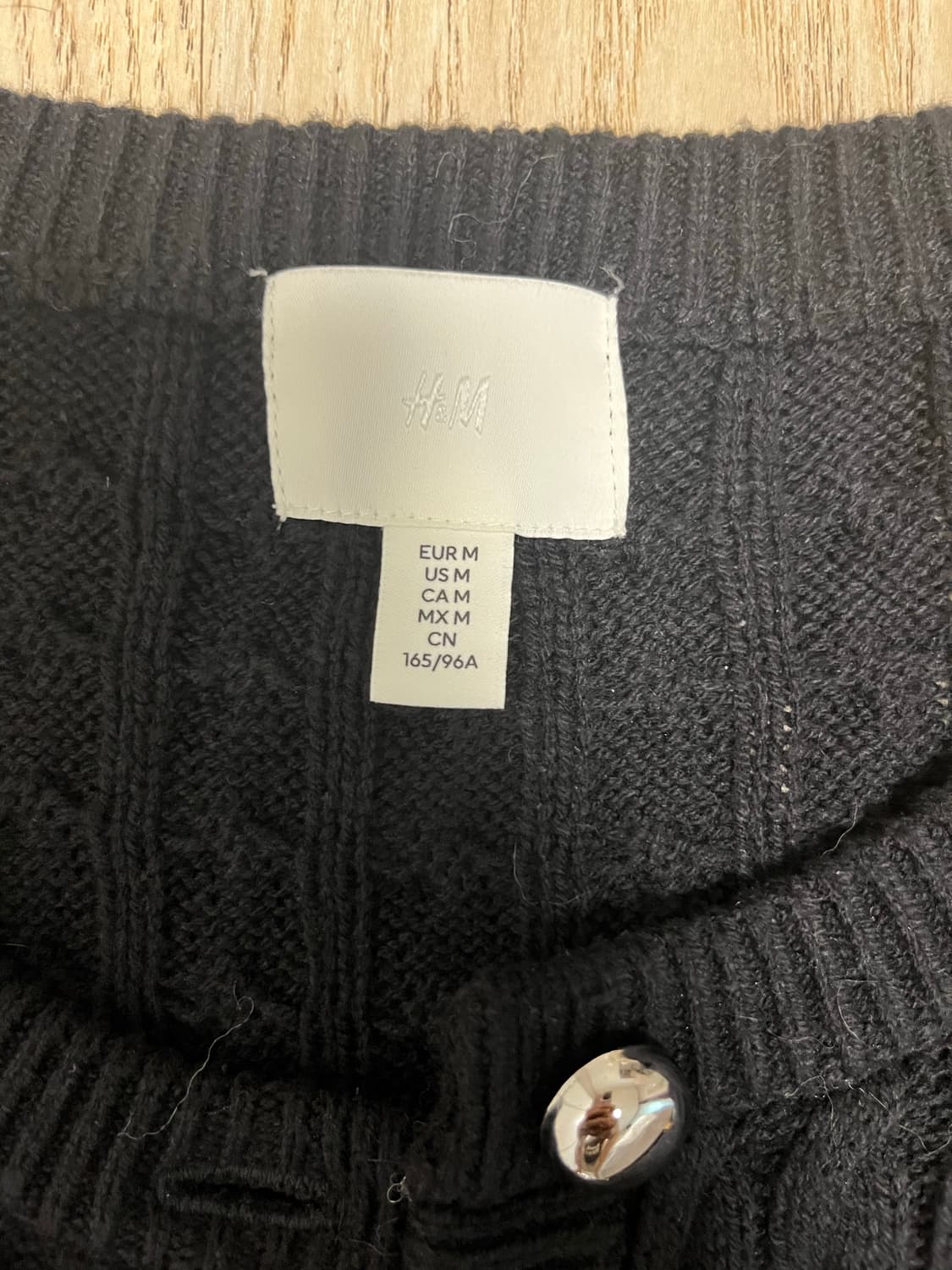 H&M 케이블 니트 가디건 상품이미지2