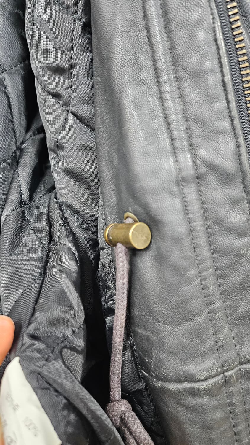 남성 양가죽 사파리형 점퍼  상품이미지7