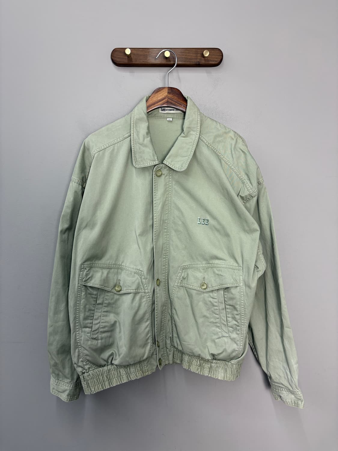 리 포켓 캔버스 블루종자켓 A3608 상품이미지2