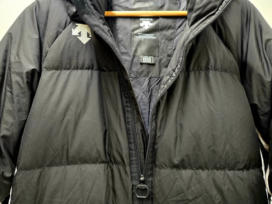 데상트 남자 덕다운 롱패딩.  싸이즈 95 상품이미지5