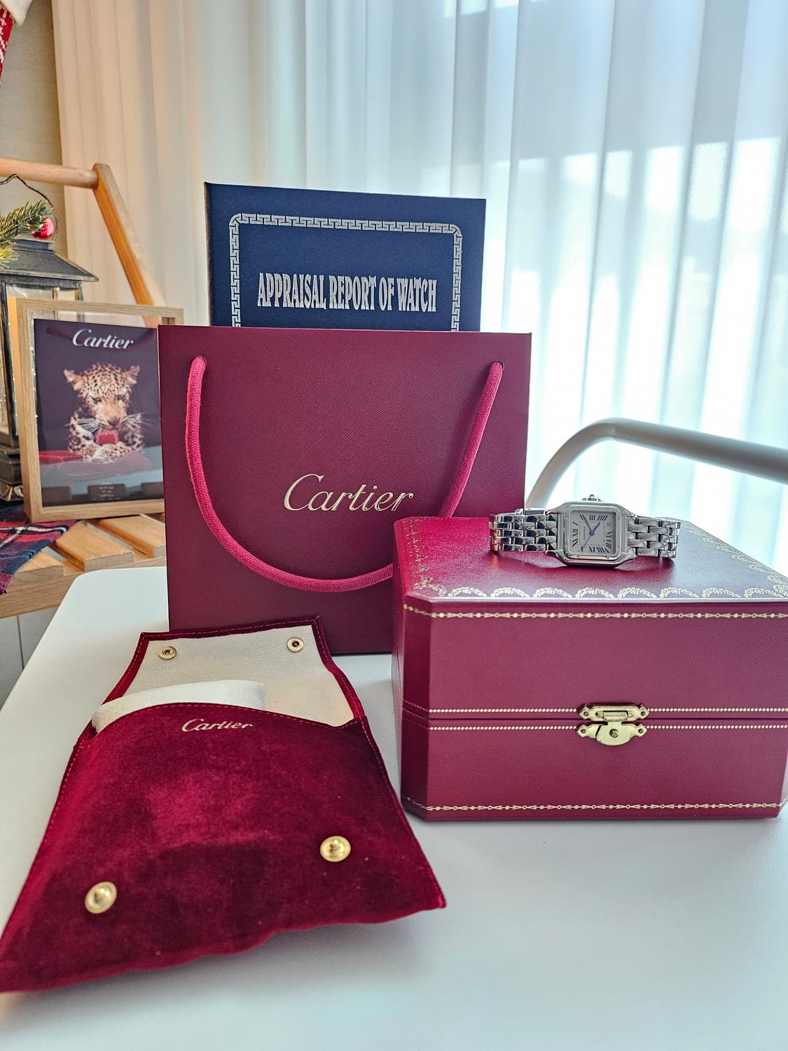 까르띠에 팬더 스틸 미듐 상품이미지5