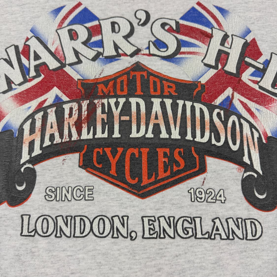 빈티지 90s Harley Davidson 할리데이비슨 플레임 롱슬리브 상품이미지6