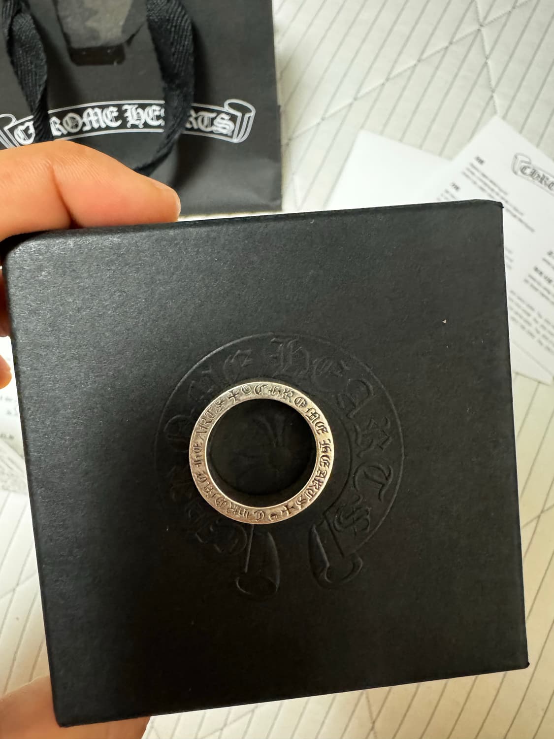 크롬하츠 스페이서링 6mm us6.5 상품이미지2