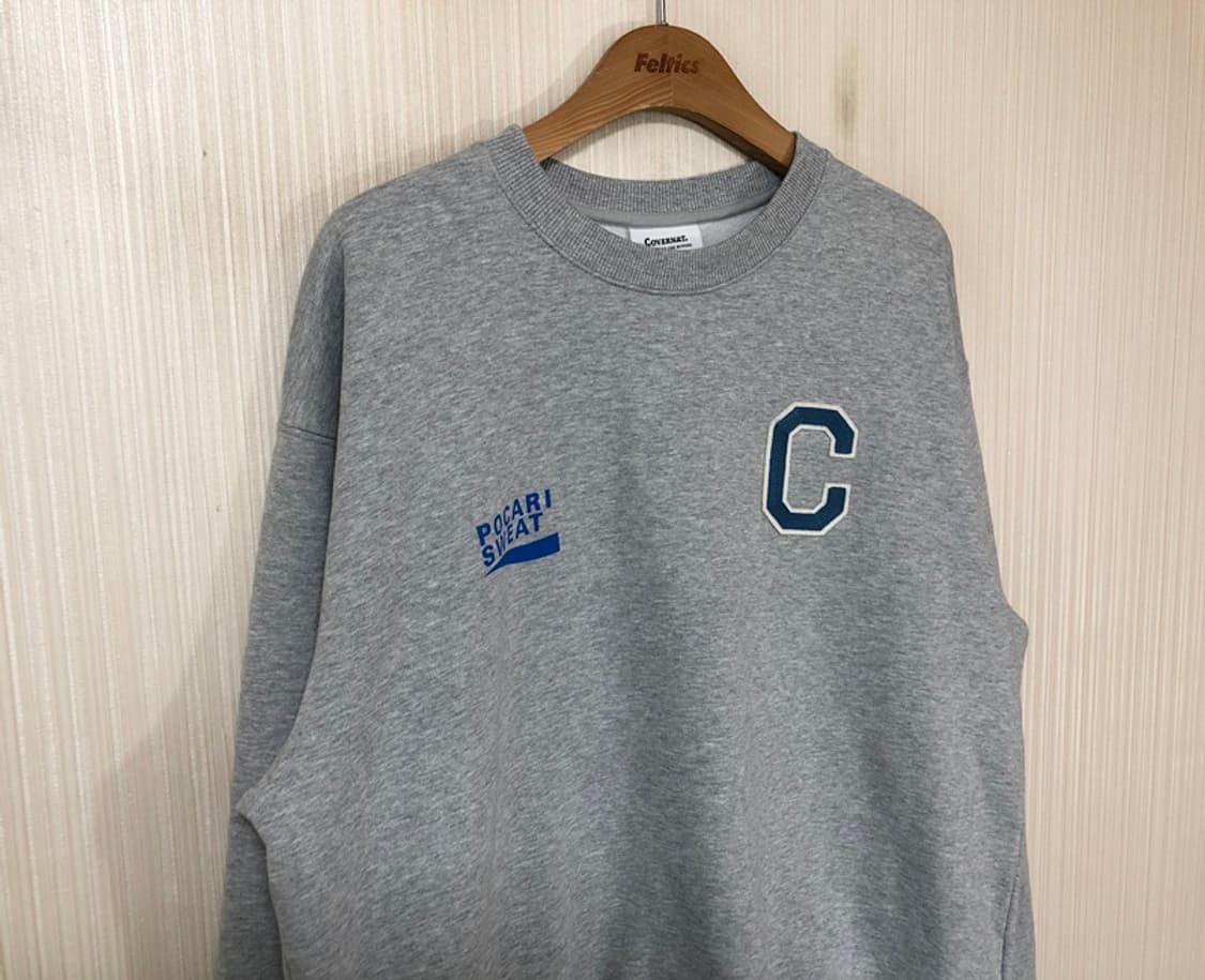 커버낫X포카리스웨트 2024 러너스데이 맨투맨티셔츠 L 상품이미지6