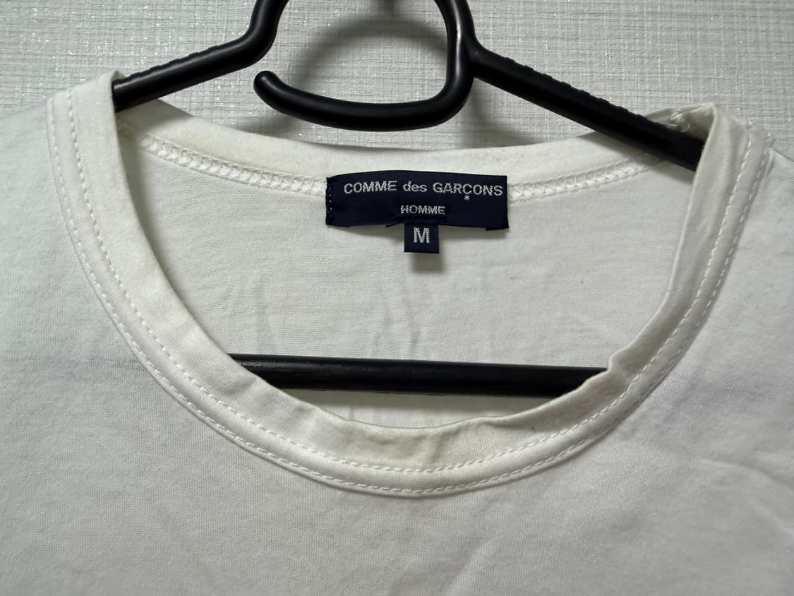 comme des garcons homme 패치워크 반팔티 상품이미지2