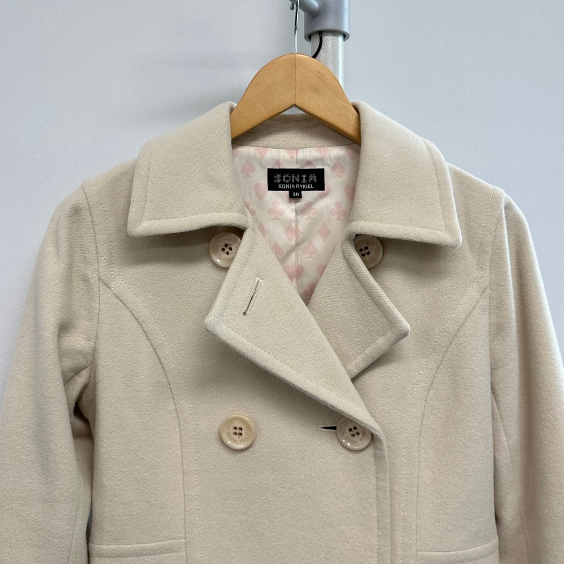 소나아 리키엘 앙고라 더블 자켓 상품이미지2