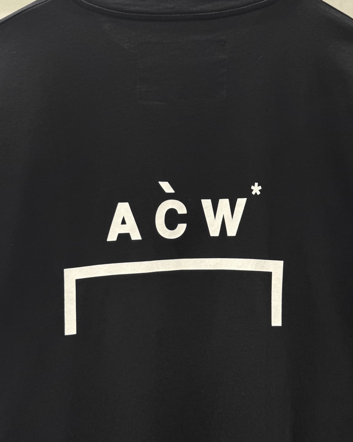 A cold wall 베이직 그래픽 블랙 티셔츠 상품이미지2
