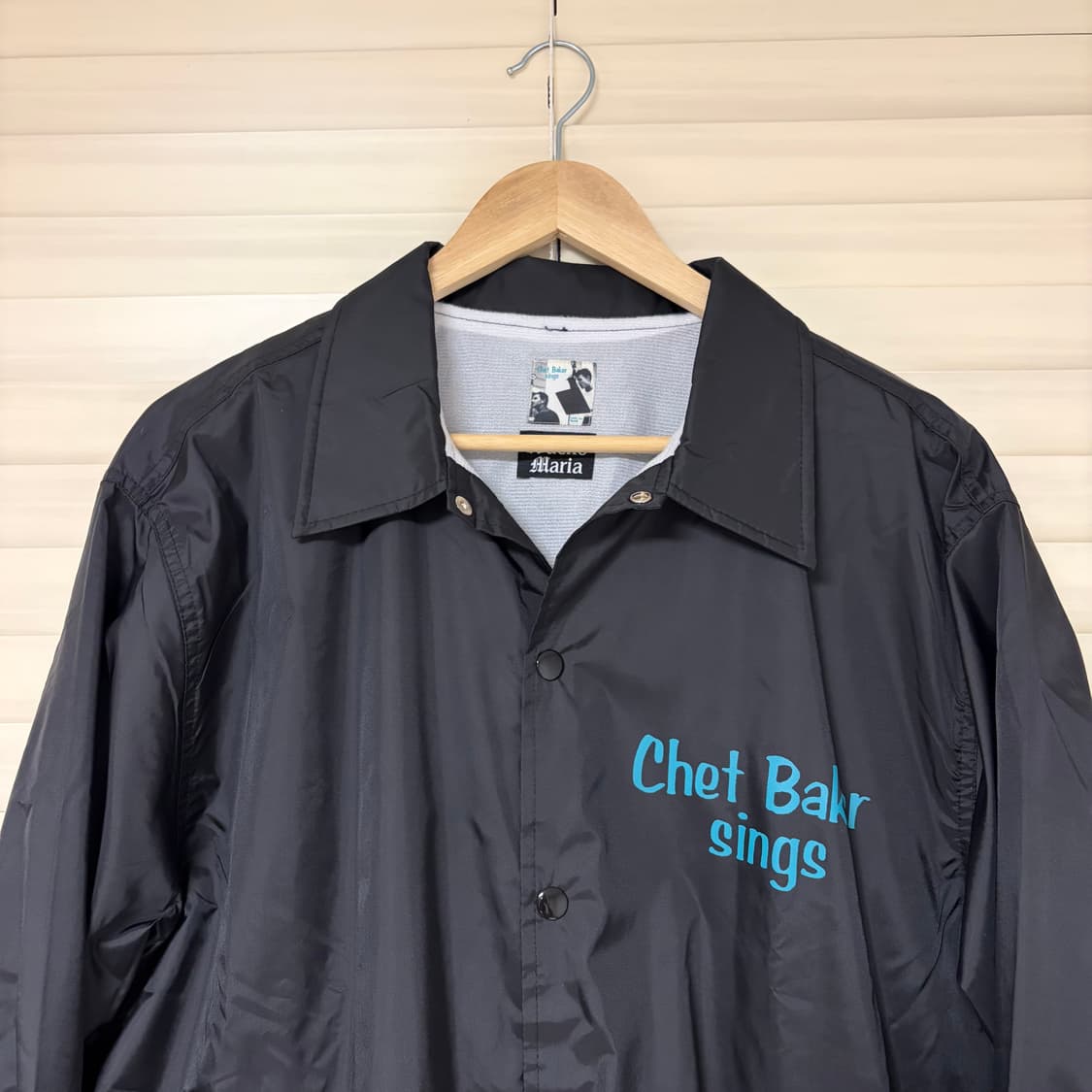 와코마리아 24fw 쳇베이커 Chet Baker 코치 자켓 L 상품이미지4