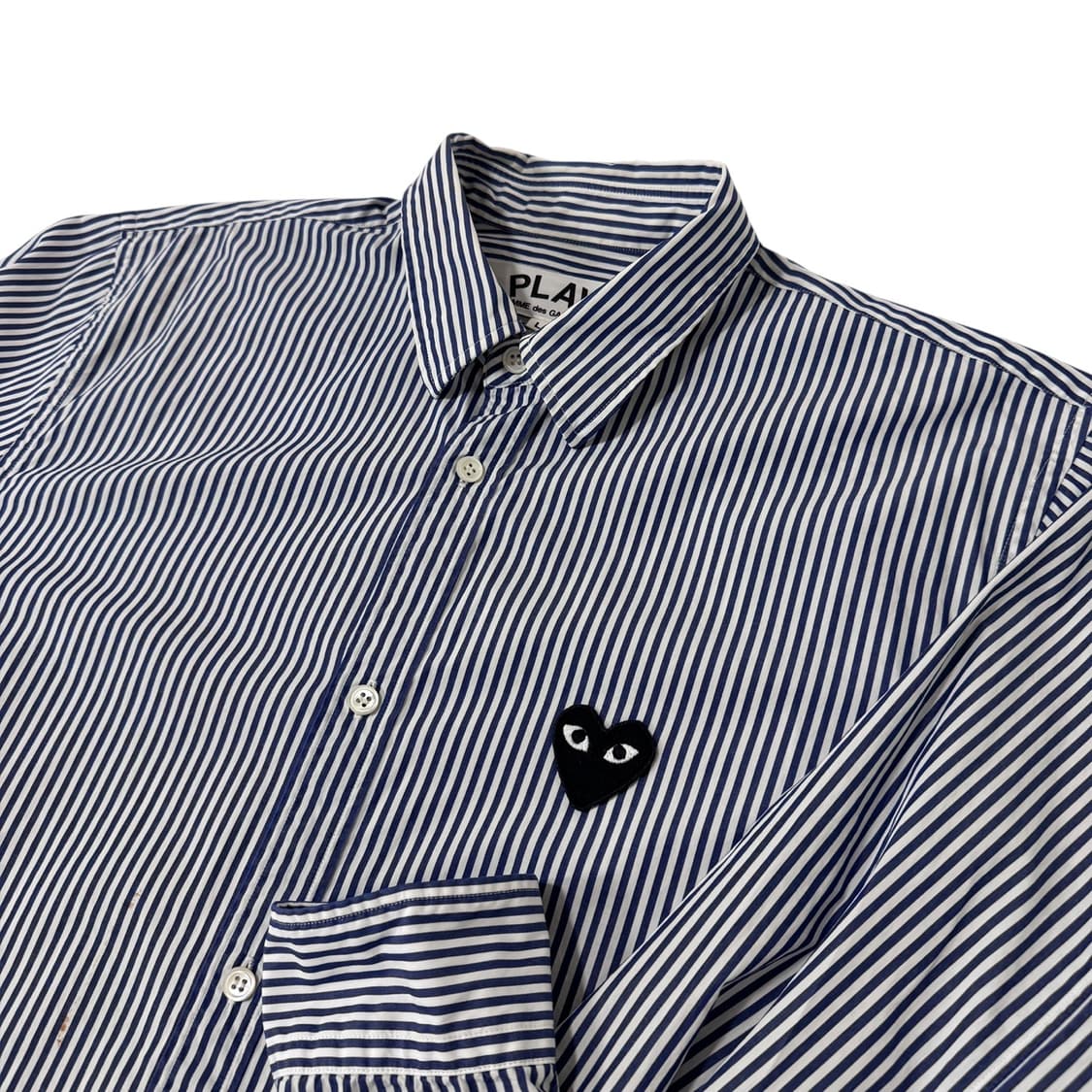 정품 꼼데가르송 스트라이프 셔츠 상품이미지1