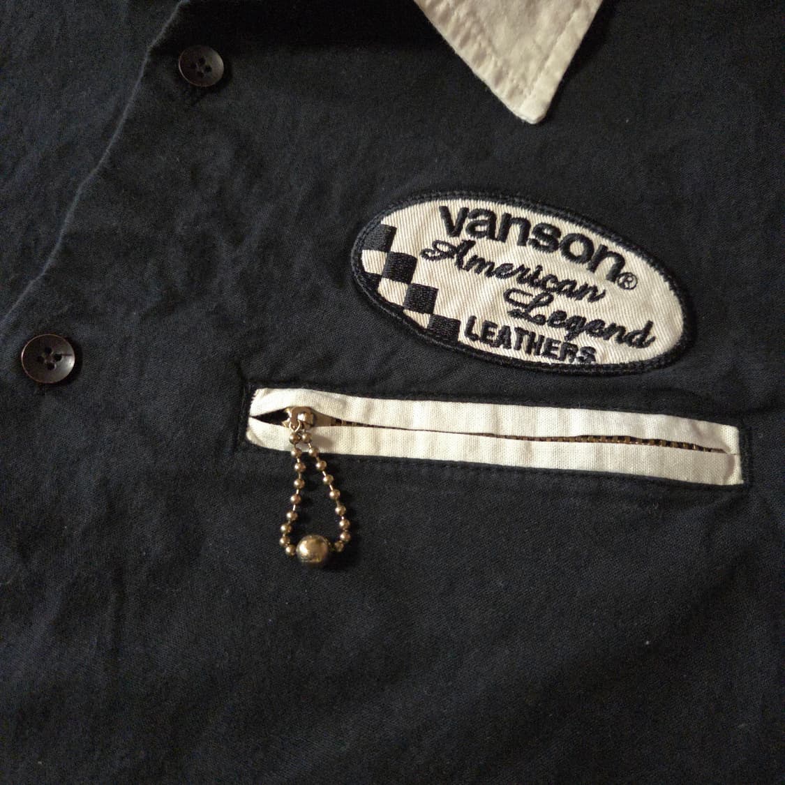 밴슨 레더스 반팔 셔츠 XL(일본) L(국내) 상품이미지4