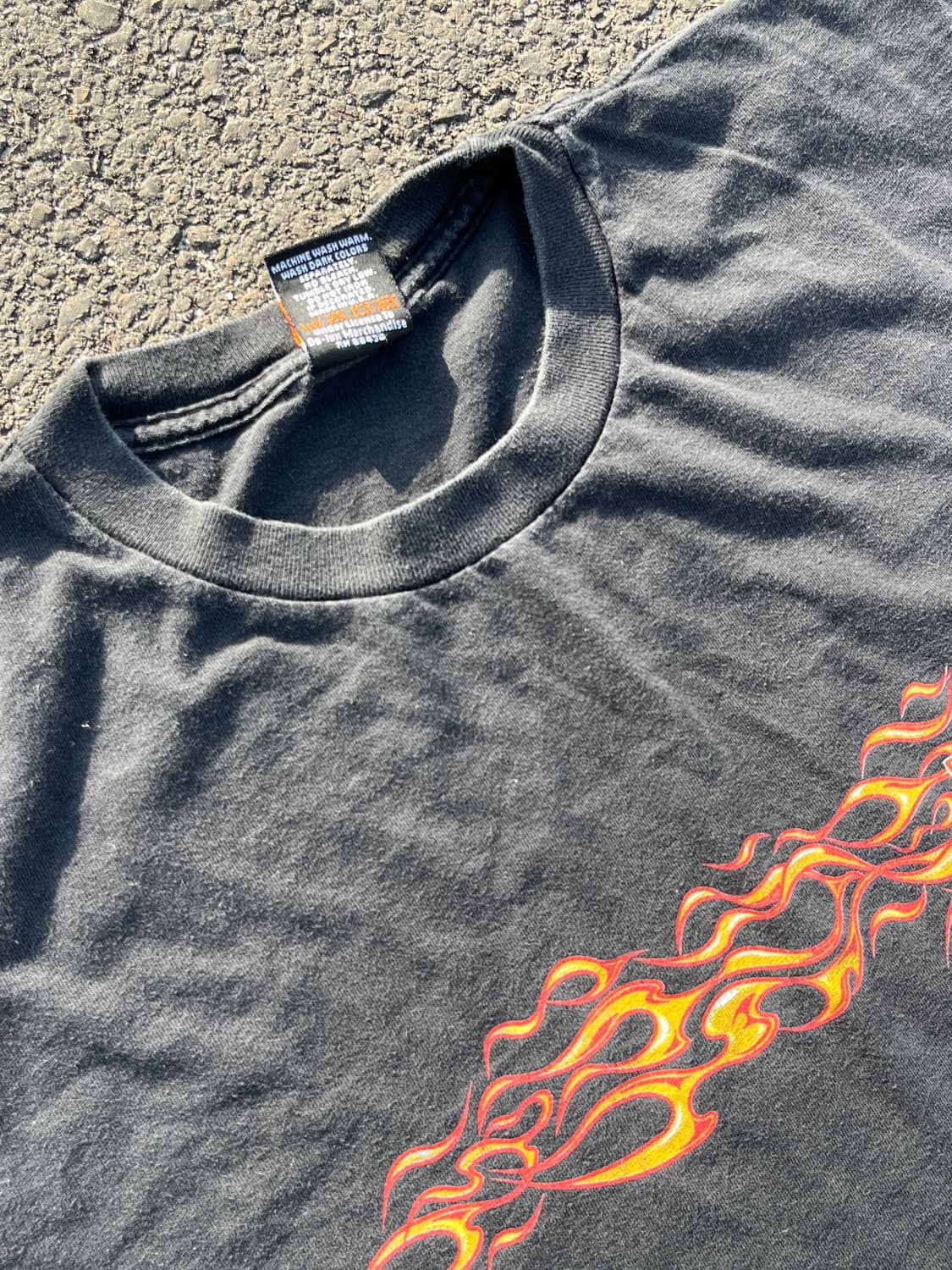 90s USA 빈티지 할리 데이비슨 'V-트윈 엔진' 티셔츠 상품이미지3