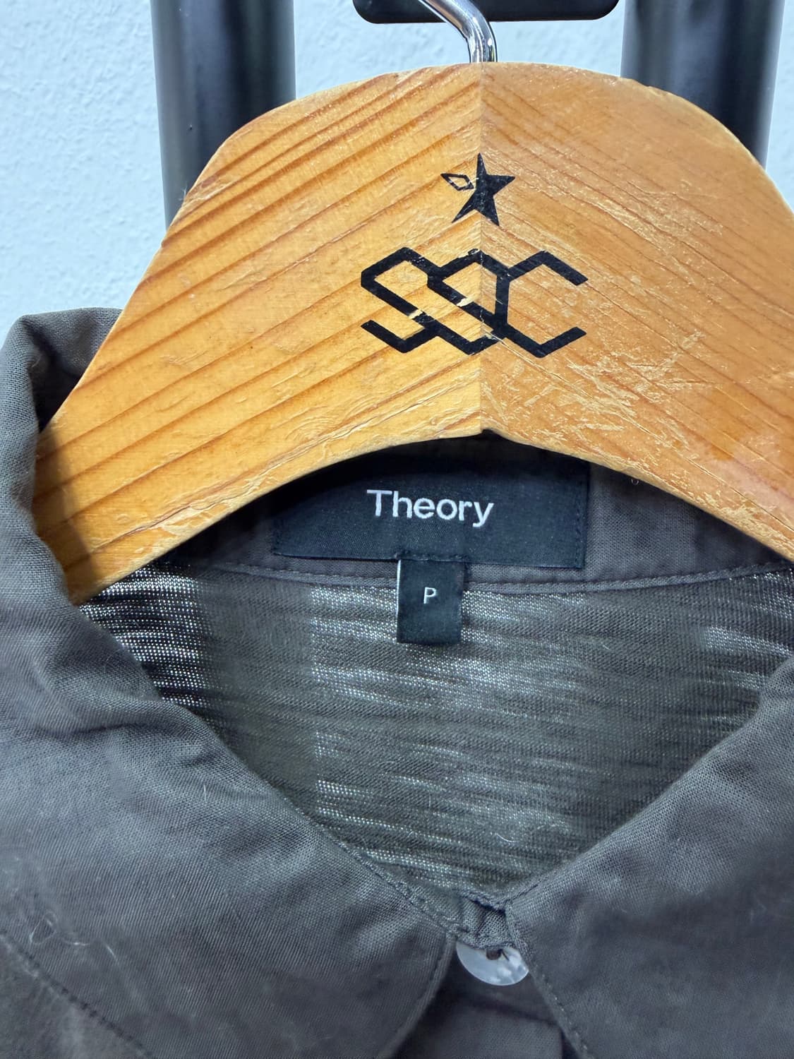 정품) Theory 띠어리 20ss 브라운 셔츠 P 상품이미지6